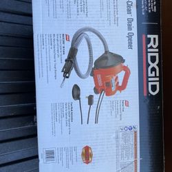 DRAIN OPENER - RIGID K-30 NEW $175
