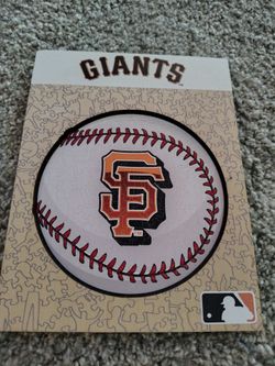 San Francisco Giants wooden puzzle