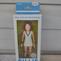 Billie Jean king  Real life action figure