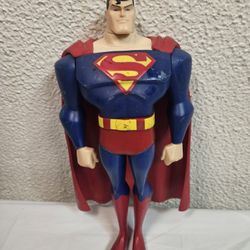 Superman Mattel Justice League Unlimited 10” Tall Action Figure
