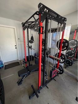 RitFit M1 Pro Smith Machine with Weight Stack Package Power Cage Home Gym