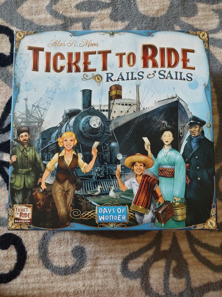 Ticket To Ride Rails And Sails