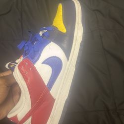 What the dunks size 11 multicolor