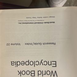 World Encyclopedia 1984 Edition 