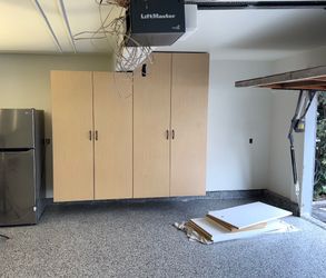 Wall-Mounted Garage Storage Cabinets