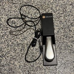 M Audio SP 2 | Universal Sustain Pedal M-GEAR Black Foot Pedal