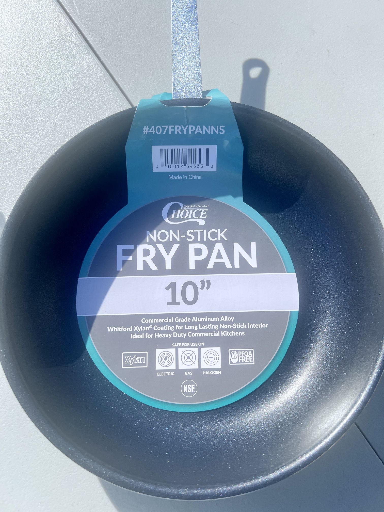(2) CHOICE NON-STICK 10” FRY PAN, Commercial Grade