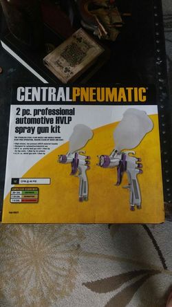 2 Pc. Professional Automotive HVLP Air Spray Gun Kit