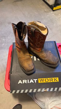 Arias work boots 8D