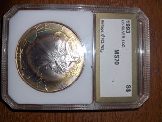 1993 us silver dollar 1 ounce silver