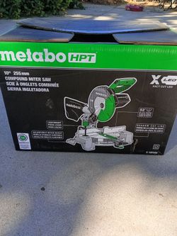 Metabo 10" miter saw