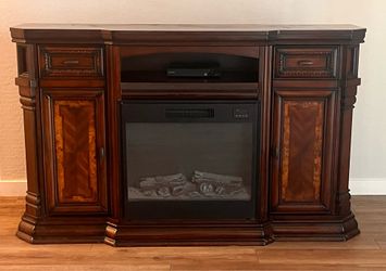 Electric Fireplace - TV stand