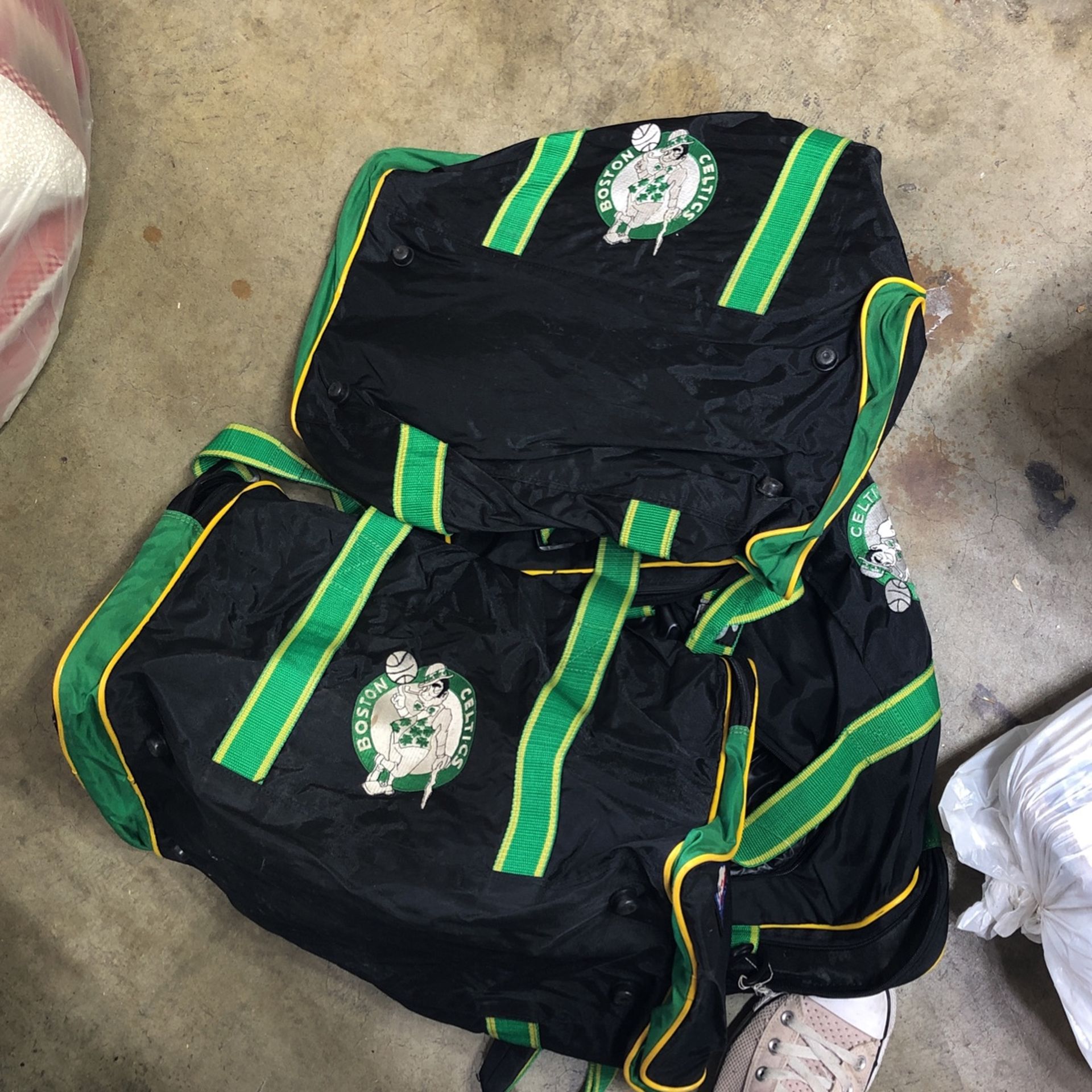 3 Boston Celtics Duffle Bag Set