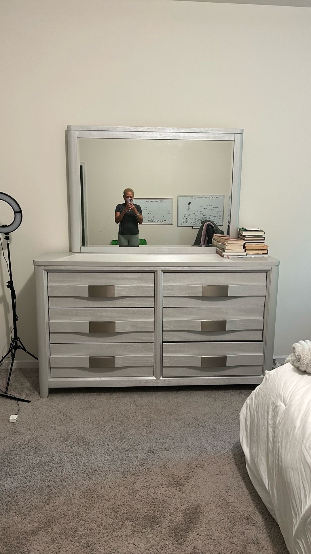Dresser, Mirror and nightstand