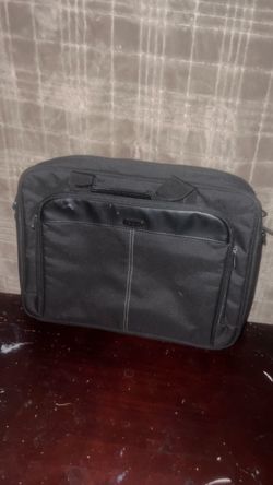 Black Laptop Bag Messenger Briefcase