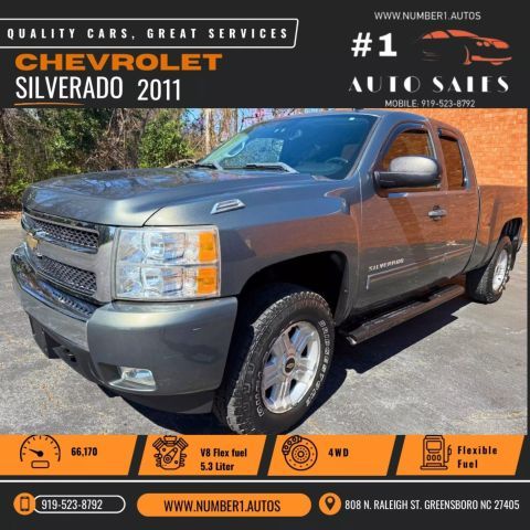 2011 Chevrolet Silverado 1500 Extended Cab