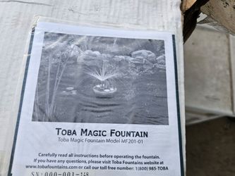 Toba majic fountains