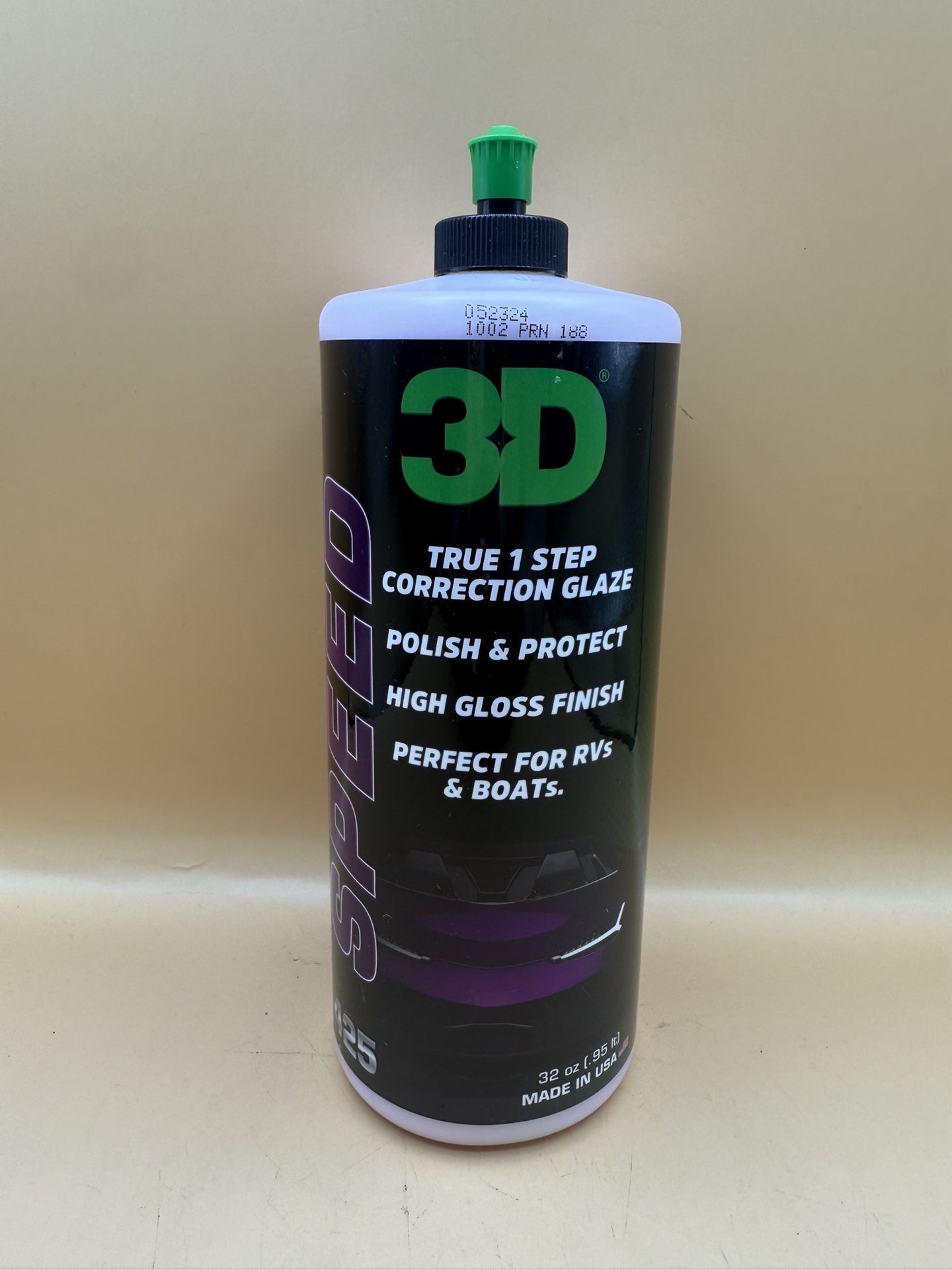 3D HD SPEED All-In-One Scratch Remover Polish and Sealant 32oz