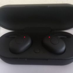 DT-1 Wireless Black Bluetooth Earbuds