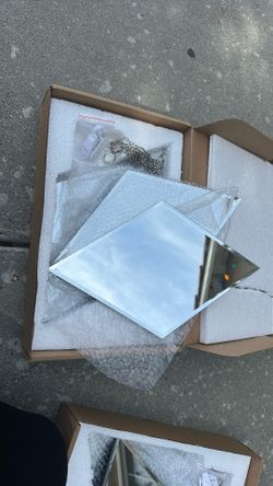Diamond Shaped Mirrors