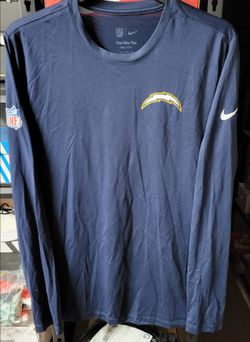 *NEW* Nike NFL On Field Apparel Los Angeles Chargers DriFit Long Sleeve Size Large