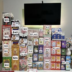 Pop Mart Labubu And More 💕 (See Prices In Pictures)