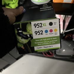 Original HP Ink Cartridges Quatre cartouches d'encre