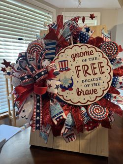 4th Of July Wreath 
