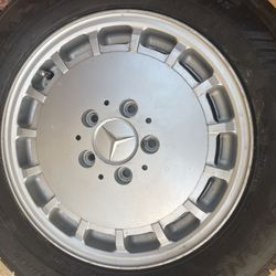 15” Original Mercedes Benz Wheels 