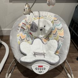 Fisher Price Sweet Snugapuppy Deluxe Bouncer