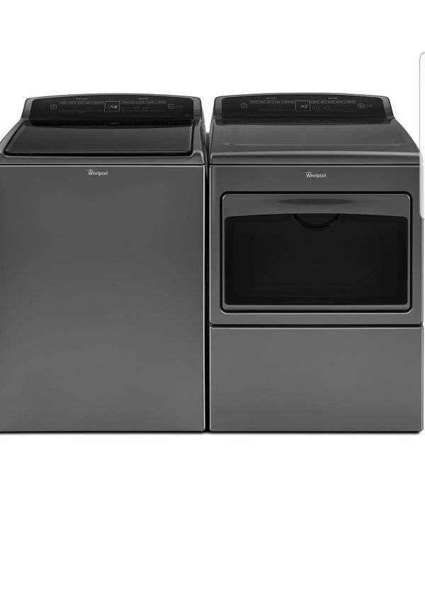 Whirlpool matching washer/dryer slate grey. for Sale in Tucson, AZ