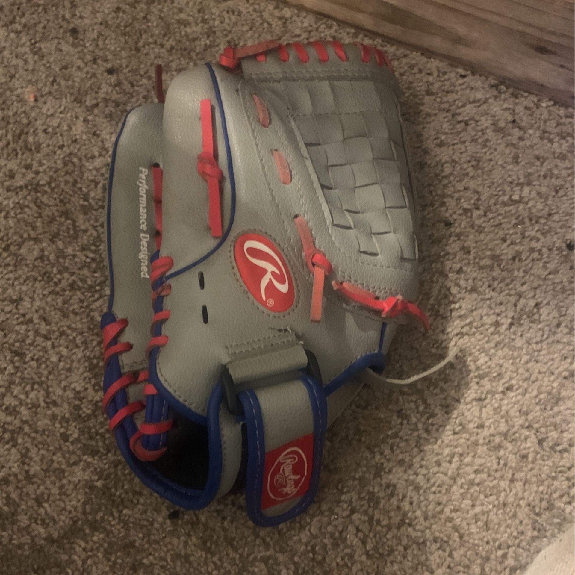 Rawlings Youth Baseball Glove Size 11 1/2 (Throws Left)