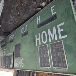 Large Baseball Electronic Scoreboard 