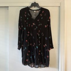 Old Navy Floral Babydoll Dress