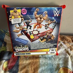WWE KNUCKLE CRUNCHERS Wrestling RING