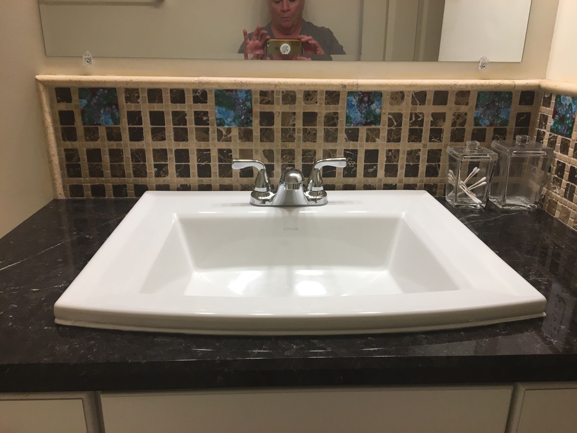 Kohlor Brilliant White Self Rimming Sink