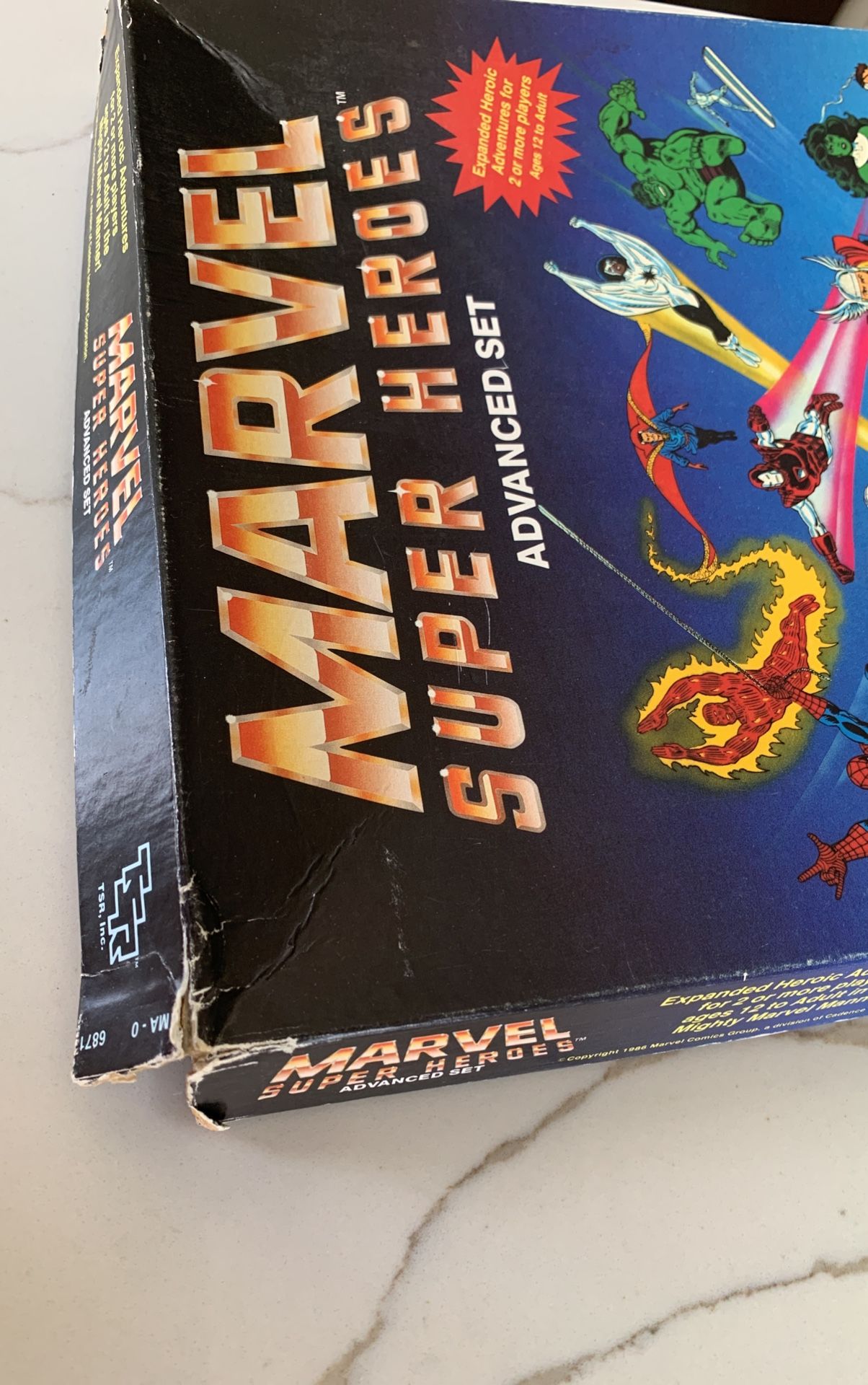 Marvel Super Heroes Advanced Set Vintage