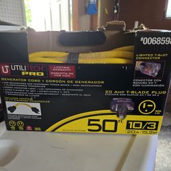 GENERATOR AND POWER CORDS. 