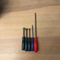 Performance Tool Screwdriver Set – 5 Pieces