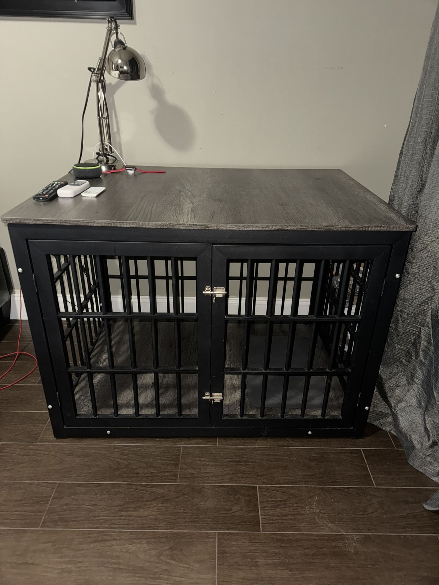 Large desk/dog cage