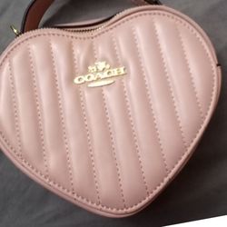 Coach Heart shape Purse