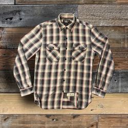 DOUBLE RL RALH LAUREN RRL COTTON FLANNEL SHIRT- SIZE SMALL
