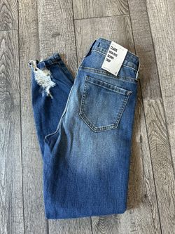 High Rise Skinny Crop Jean 