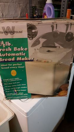 White Westinghouse Bread Maker