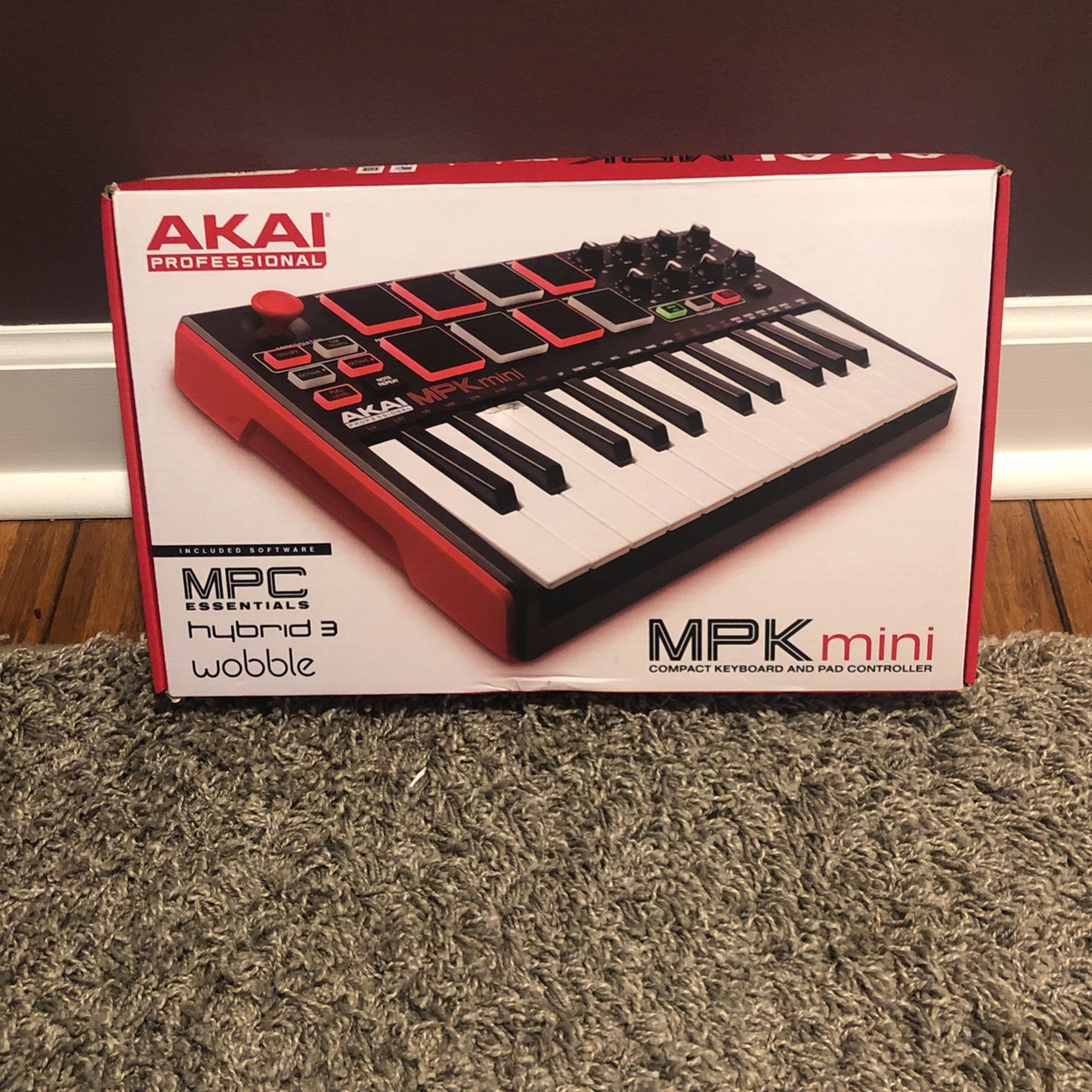 MPK mini compact keyboard and pad controller 