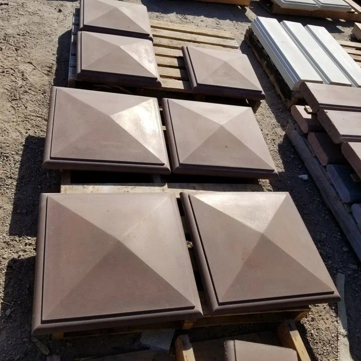 24X24 BASE CEMENT COLUMN CAP $150