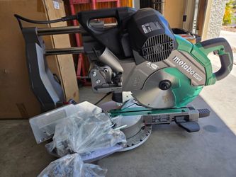 12" Dual Bevel Sliding Miter Saw | Metabo HPT C12RSH3