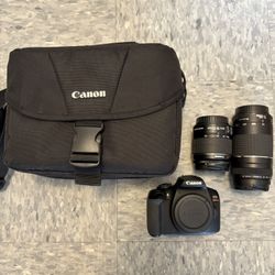 Canon T7i with Standard and Zoom Lens