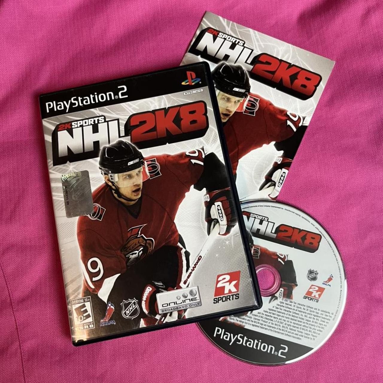EA sports Nhl 2K8 Ps2 with manual