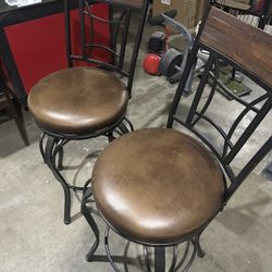 Bar Stool Chairs (Rotatable) 